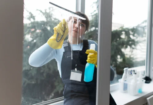Nettoyage de vitres intérieures et extérieures à Lagord